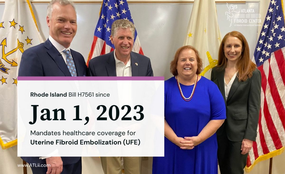 Healthcare Coverage for UFE Is Now Mandated in Rhode Island